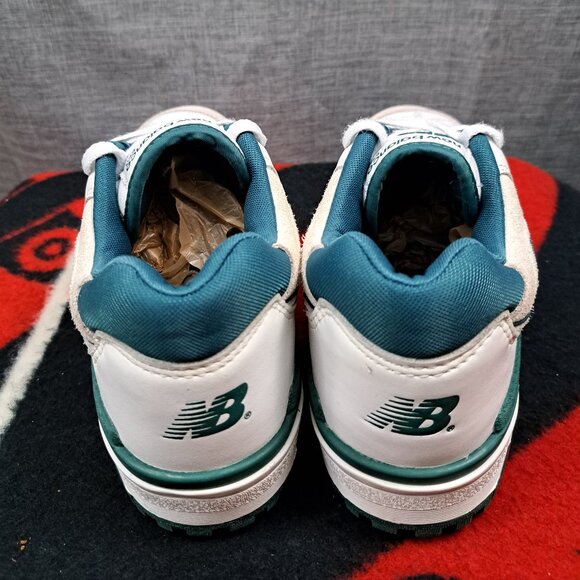 %Size 7.5 Men / 9 Women New Balance 550 Vintage Teal White Sneakers / A 44 main image 6